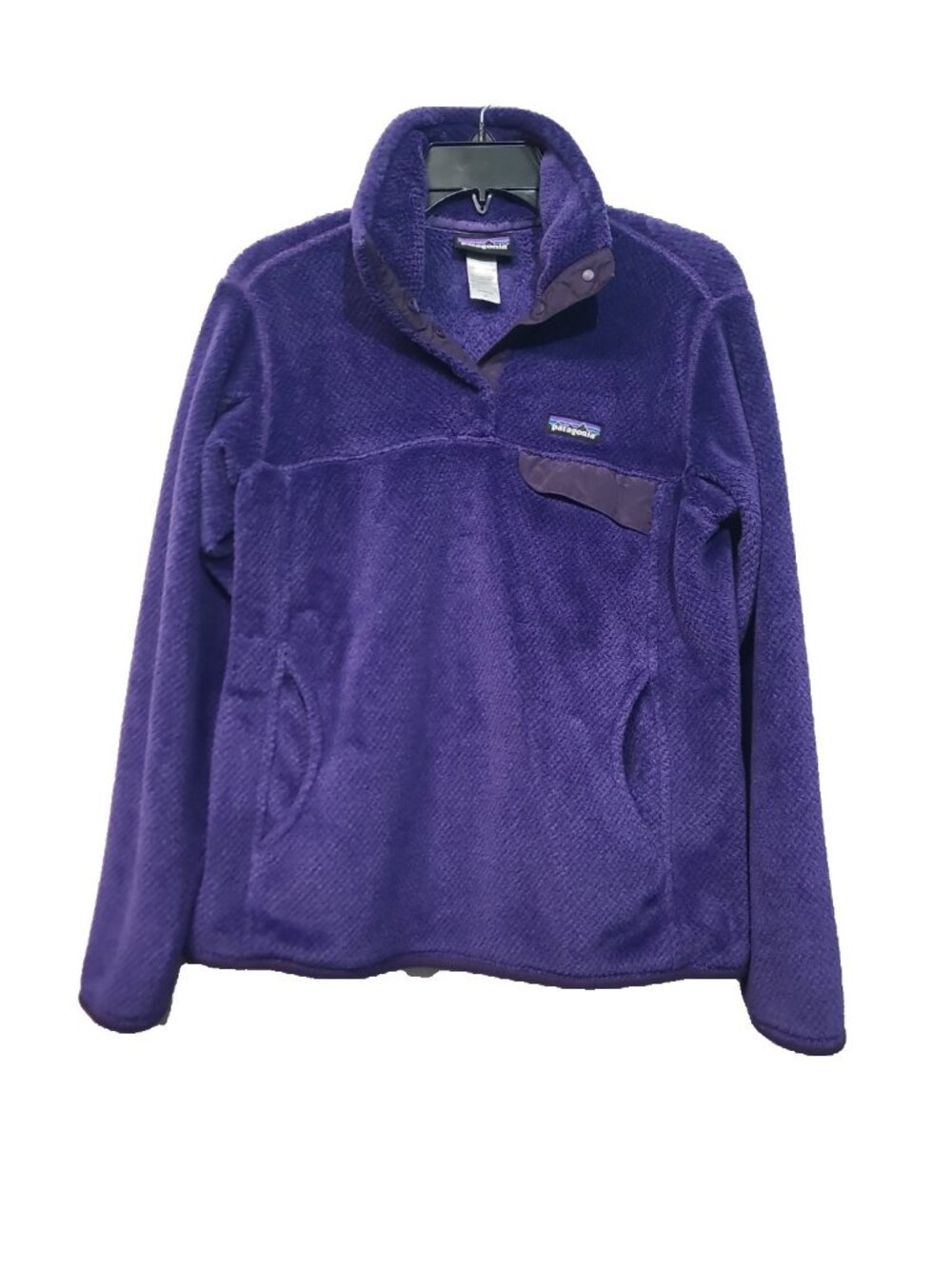 Patagonia Women's Re-Tool Snap-T Pullover M Violetti Tempest Purple